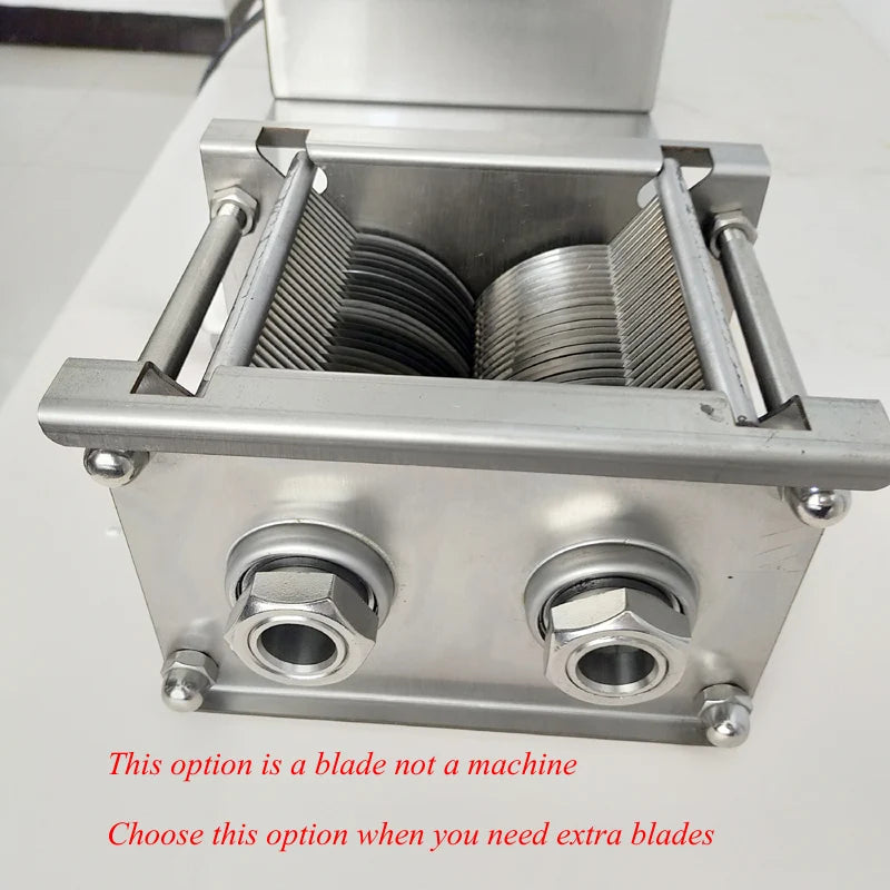 Desktop Meat Slicer For Fresh Meat Slicing Shredding Dicing Detachable Blade Electric Meat Cutting Machine