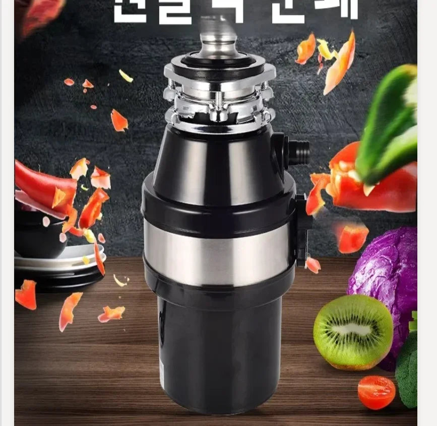 220V Food Waste Disposer Kitchen Sink Garbage Grinder Household Waste Processor Factory Direct WBD
