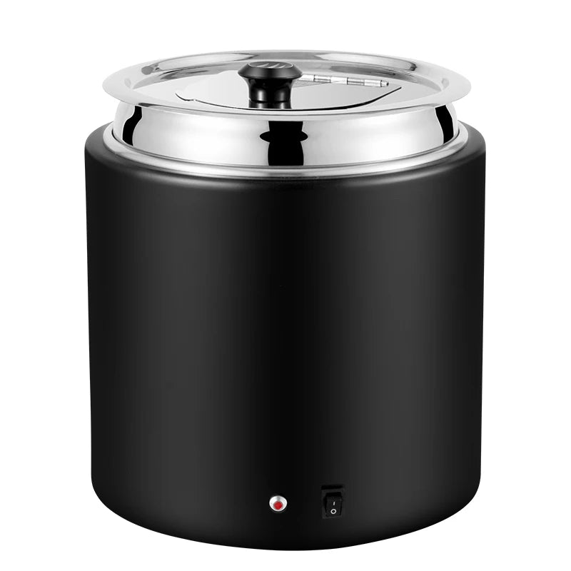 Hotel buffet dry water-free commercial electronic soup pot electric heating pot breakfast porridge pot soup stove