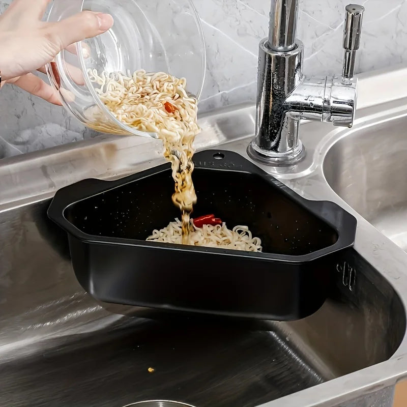 1pc stainless steel kitchen sink filter drain basket wash basin leftovers residue garbage drain rack wash basin