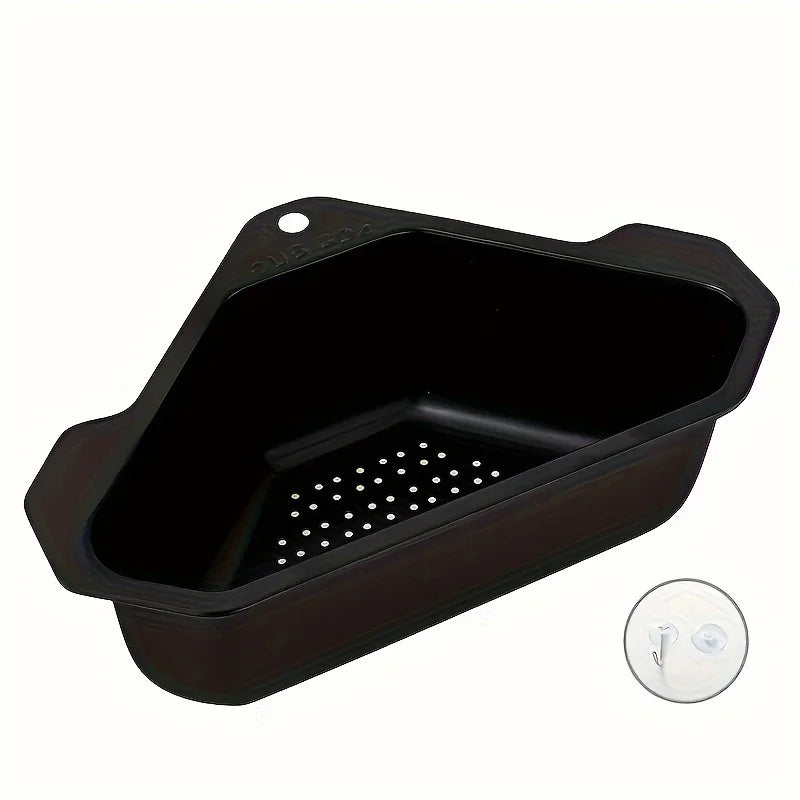 1pc stainless steel kitchen sink filter drain basket wash basin leftovers residue garbage drain rack wash basin