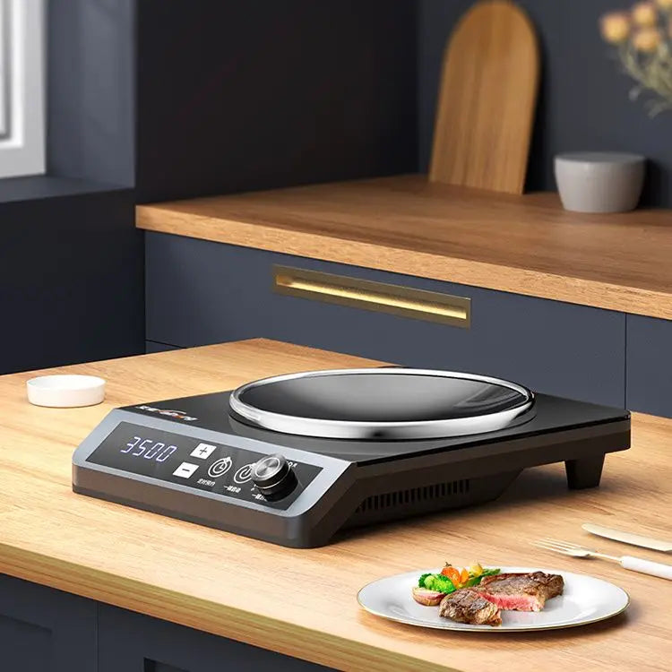 New 5000W concave induction cooker multifunctional energy-saving kitchen stove integrated pot cocina electrica