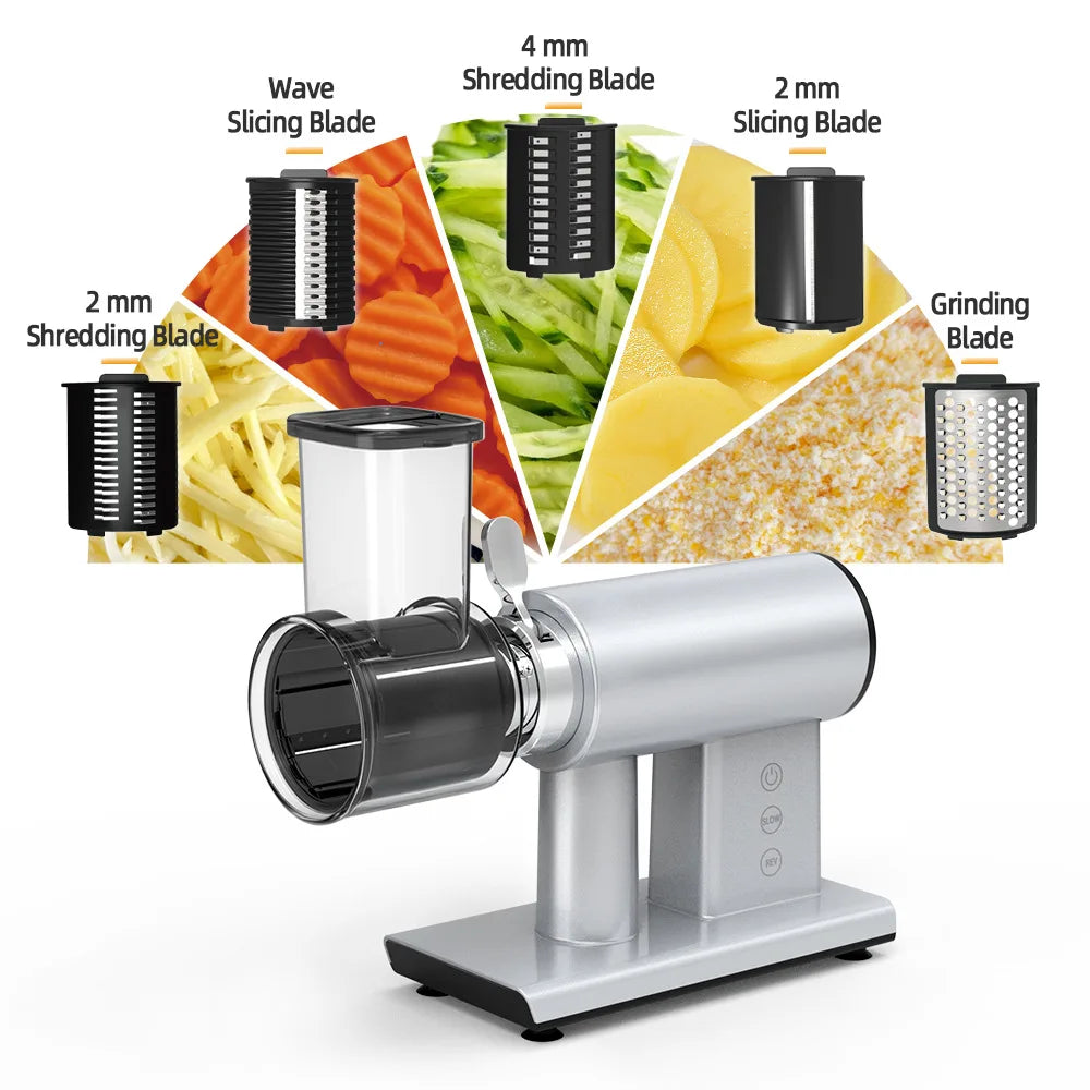 Meat Grinder Electric 2000W, Stainless Steel Food Grinder with Sausage Stuffer, Mini Electric Grinder Quiet Electric Meat Mincer