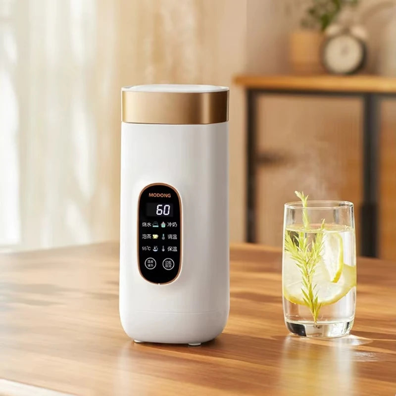 550ml Portable Electric Kettle Travel Heating Cup Multifunctional Boiled Water Pot Smart Teapot Adjustable Temperature Kettles