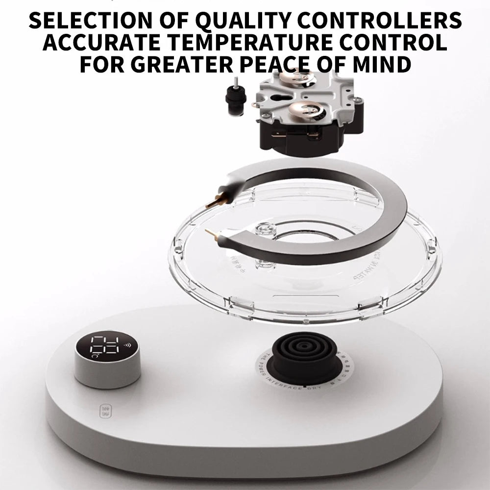 NEW MIJIA Smart Kettle 2 Pro Electric Kettles Kitchen Appliances LED Display 24H Intelligent Temperature Constant samovar
